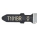 5pc, 75mm x 10 TPI Clean Cut Jigsaw Blades For Wood (T101BR)